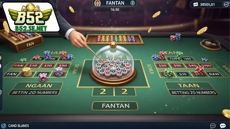 Cách chơi Fantan B52 chi tiết